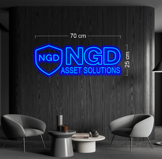 Enseigne au néon LED personnalisée pour entreprise 