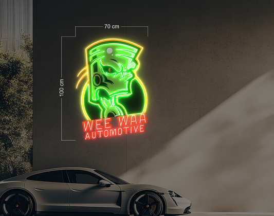WEE WAA AUTOMOTIVE | LED Neon Sign