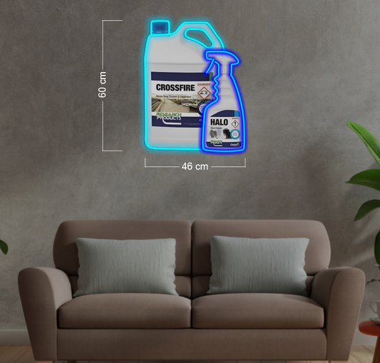 Enseigne au néon LED personnalisée pour entreprise 
