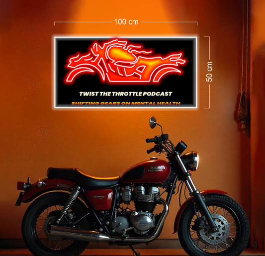 TWIST THE THROTTLE PODCAST | LED NEON SIGN