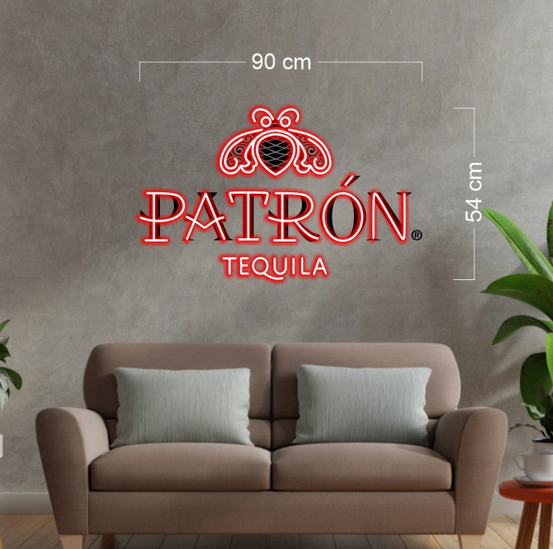 Patron Signage Patron tequila ( 3 signs) + Margaarita Bar + Margarita Lounge | LED Ne ...