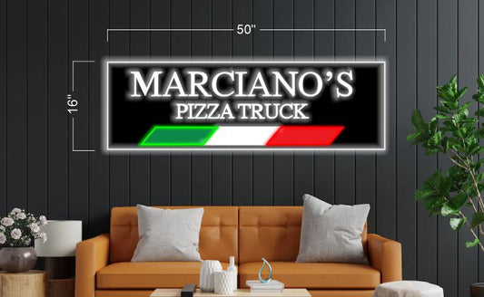 Le camion à pizza de Marciano 