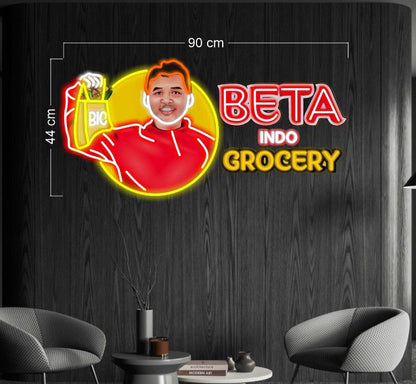 Beta Indo Grocery| LED Neon Sign