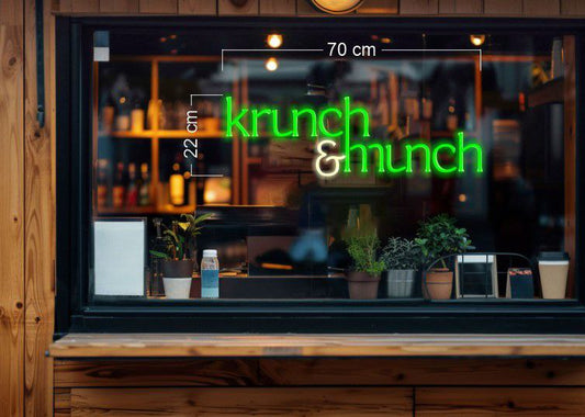 Krunh&munch | LED Neon Sign