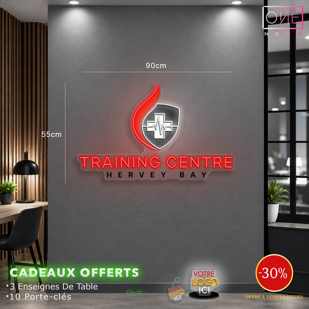 PARAGON + TRAINING CENTRE | LED Neon Sign (2 signs)