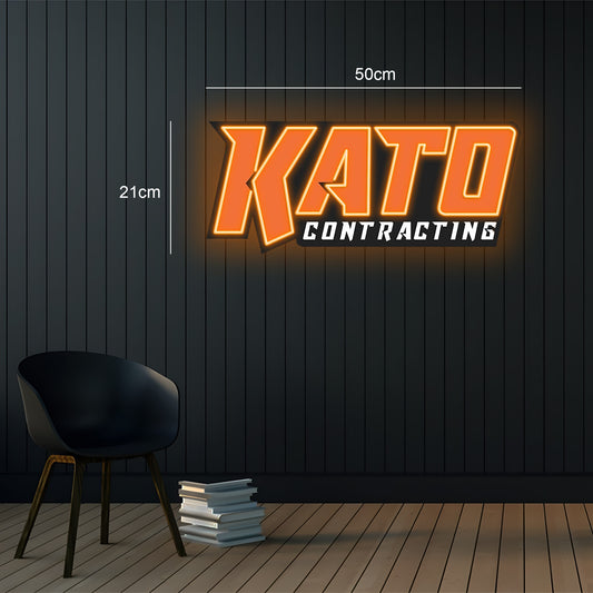 Kato contracting | LED Neon Sign