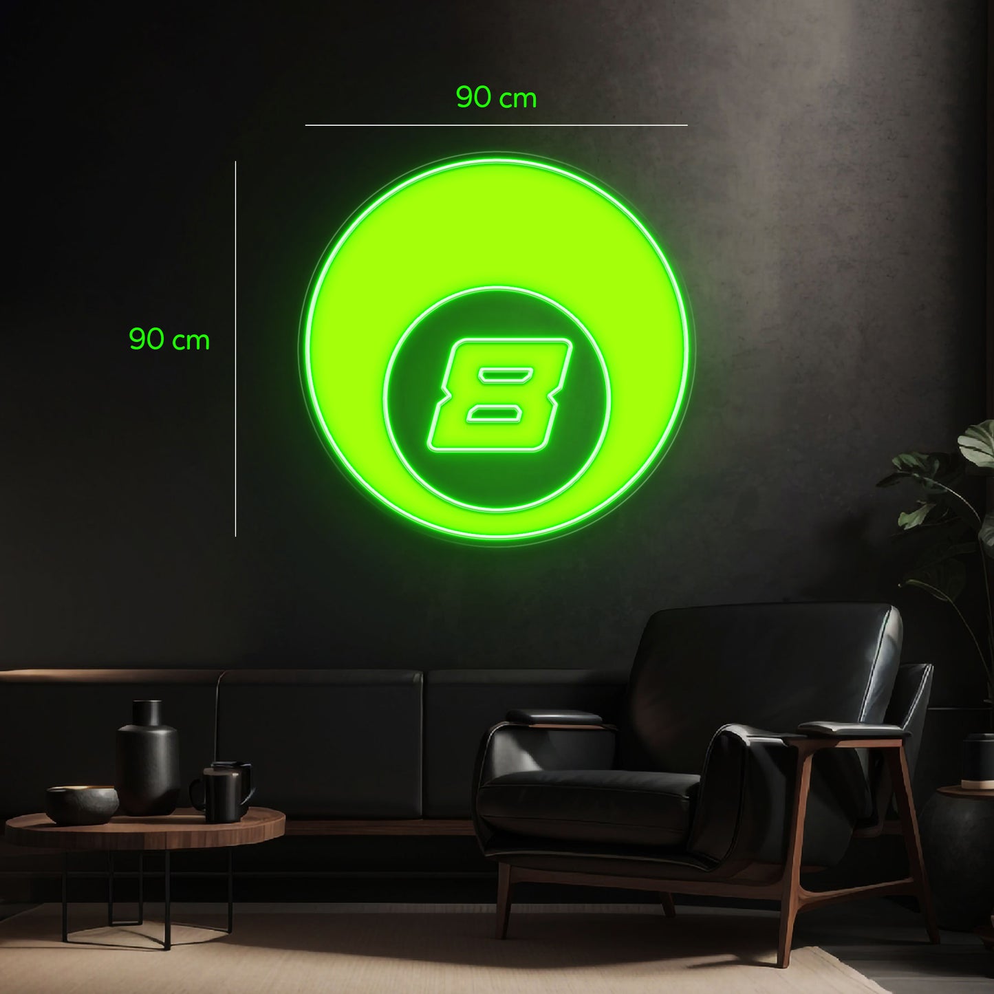 Enseigne au néon LED personnalisée pour entreprise 