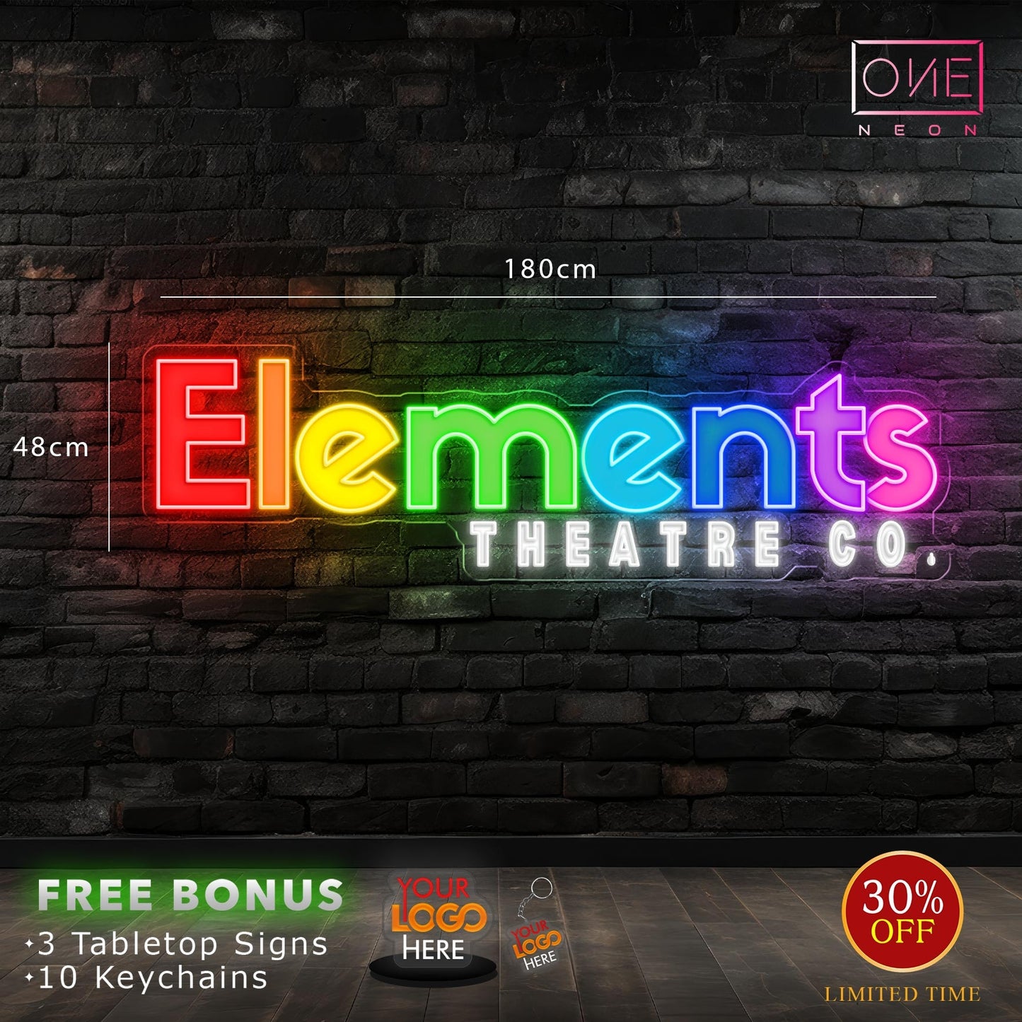 ELEMENTS | LED Neon Sign