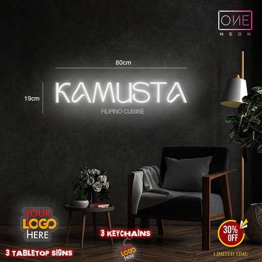 KAMUSTA  | LED Neon Sign