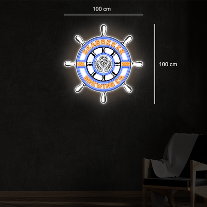 Enseigne au néon LED personnalisée pour entreprise 