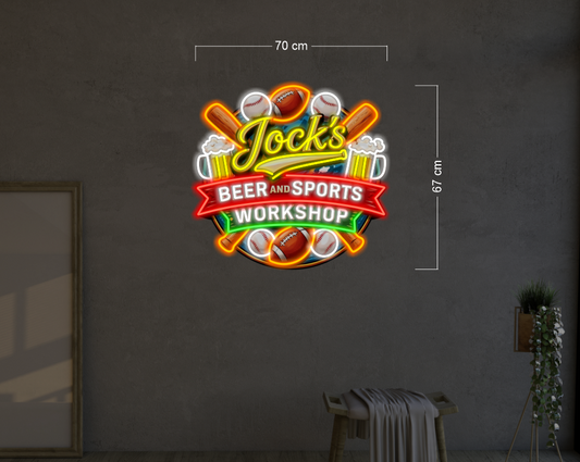JOCK'S | LED Neon Sign