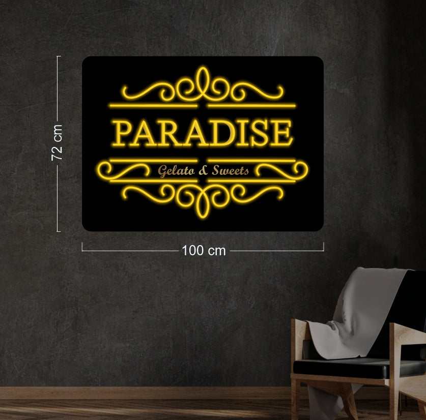 Enseigne au néon LED personnalisée pour entreprise 