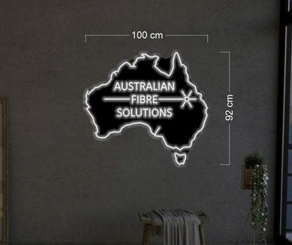 AUSTRALIAN FIBRE SOLUTIONS | LED Neon Sign (RGB)