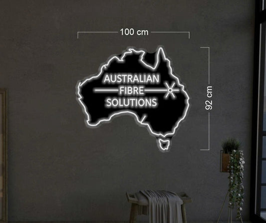 AUSTRALIAN FIBRE SOLUTIONS | LED Neon Sign (RGB)