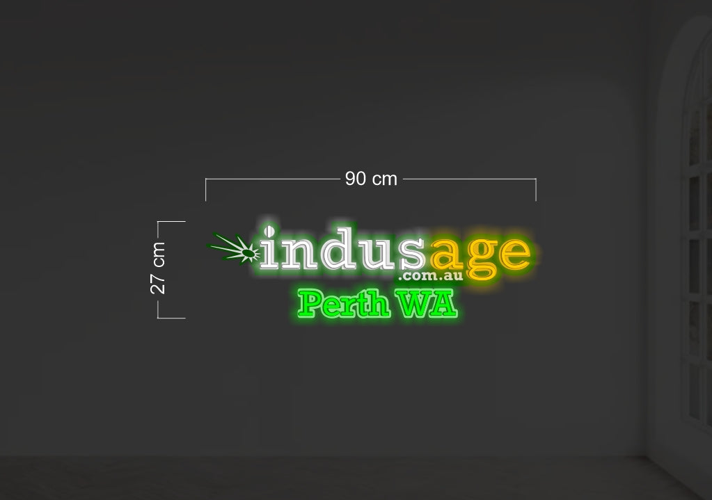 Enseigne au néon LED personnalisée pour entreprise 