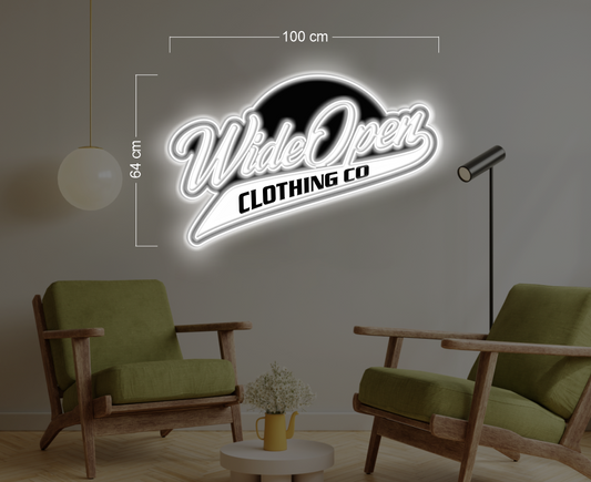 Enseigne au néon LED personnalisée pour entreprise 