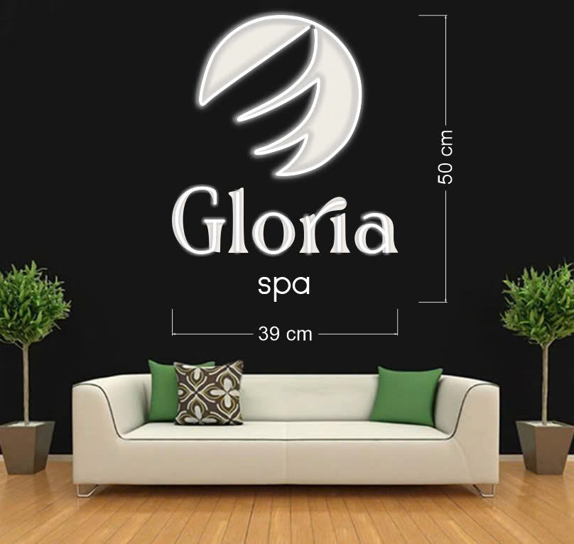 Gloria Spa Led Neon Sign