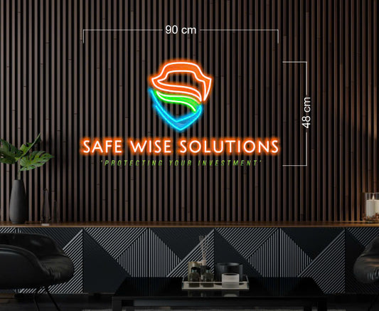 Enseigne au néon LED personnalisée pour entreprise 